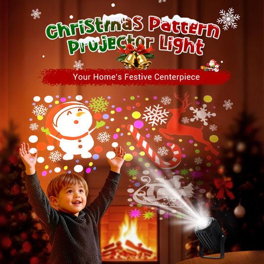 ⚡🔥Befristetes Weihnachts-Sonderangebot mit 50% Rabatt🎅Rotierender LED-Weihnachtsmuster-Projektor