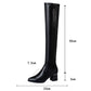 40% RABATT✨Herbst-Winter-Serie✨warme Lederstiefel für Damen✨Schlank aussehen