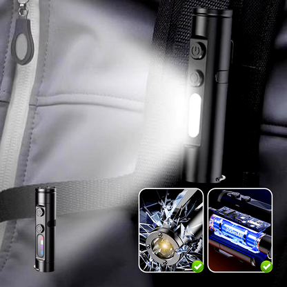 Begränsad tid 50 % rabatt💥Wiederaufladbare & magnetische Mini-Taschenlampe – ideal zum Schlüsselanhänger