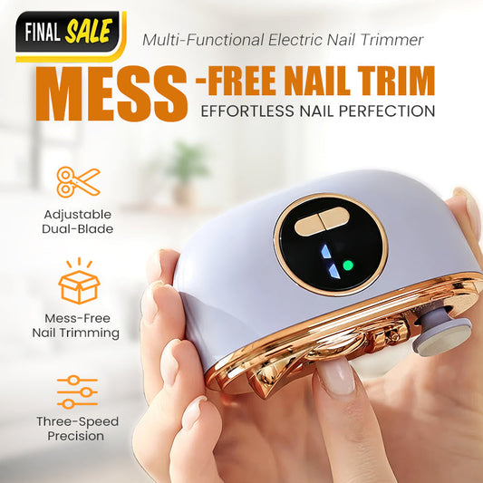 🔥Weihnachtsverkauf – bis zu 50 % Rabatt🎅Multifunktionaler elektrischer Nagelknipser